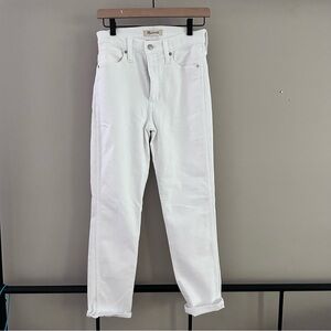 NWT Madewell Stovepipe High Waisted Jeans